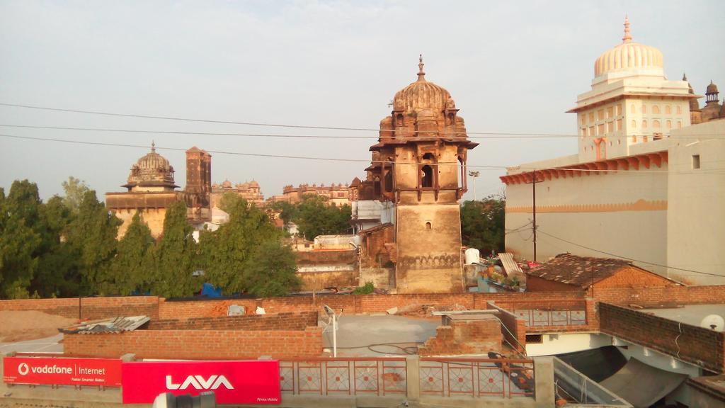 Temple View Guest House Orchha Exterior photo